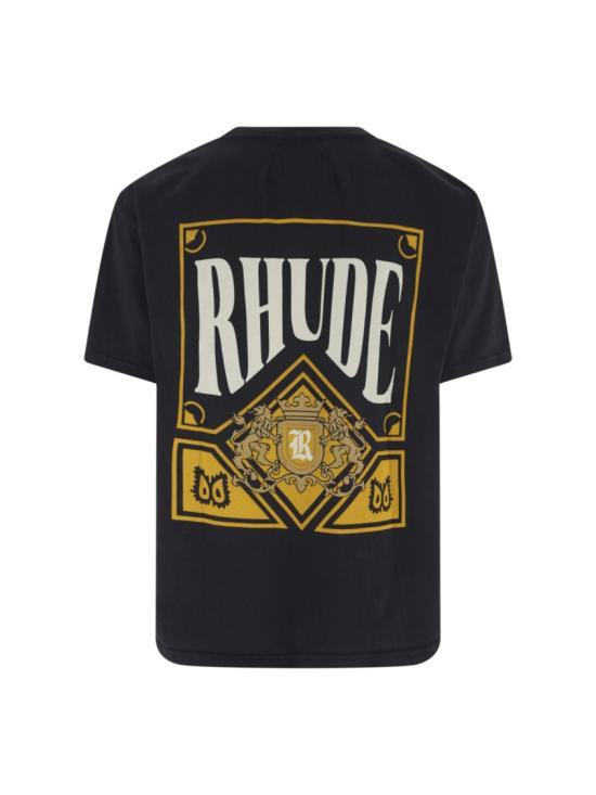 26SS 루드 반팔 티셔츠 RHSS26TT020126185 Black - RHUDE