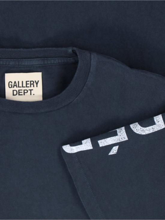 26SS 갤러리 디파트먼트 반팔 티셔츠 TOP038WASHED BLACK Black - GALLERY DEPT