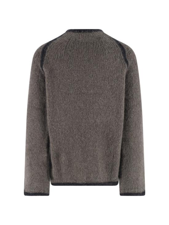 25FW 아워레가시 라이더 라운드넥 모헤어 스웨터 M4253RSSTEEL MOHAIR Brown - OUR LEGACY