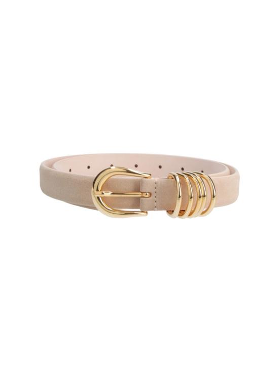 26SS 데한체 레귤러 벨트 HOLLY SUEGBEIGE GOLD Neutrals