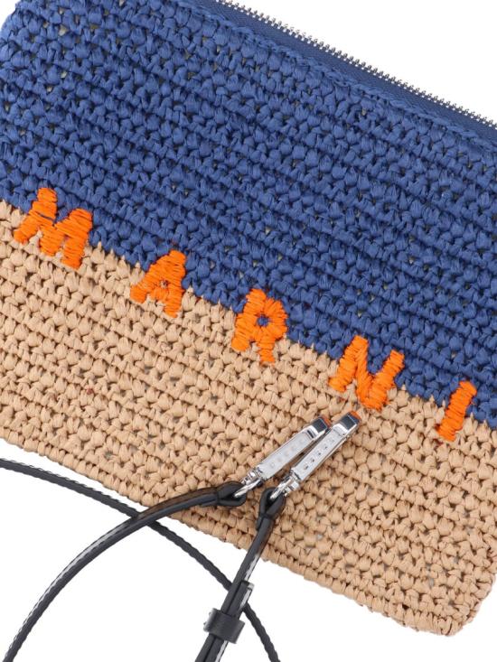 26SS 마르니 클러치/파우치 PHMI0025U0 P9110ZP202 Blue - MARNI