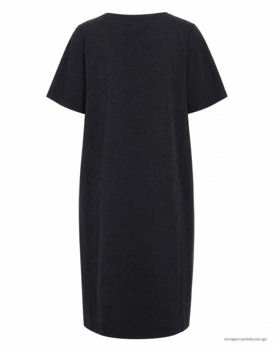 26FW 히라 미디 원피스 W124 Black - HIRA