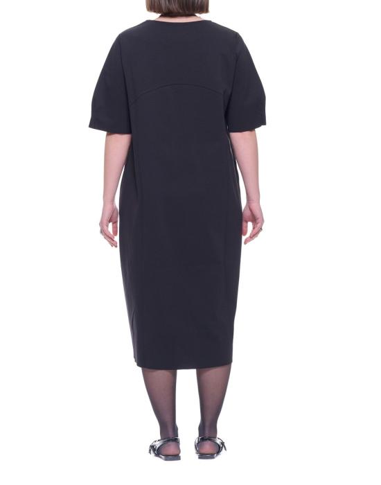 26FW 히라 미디 원피스 W124 Black - HIRA