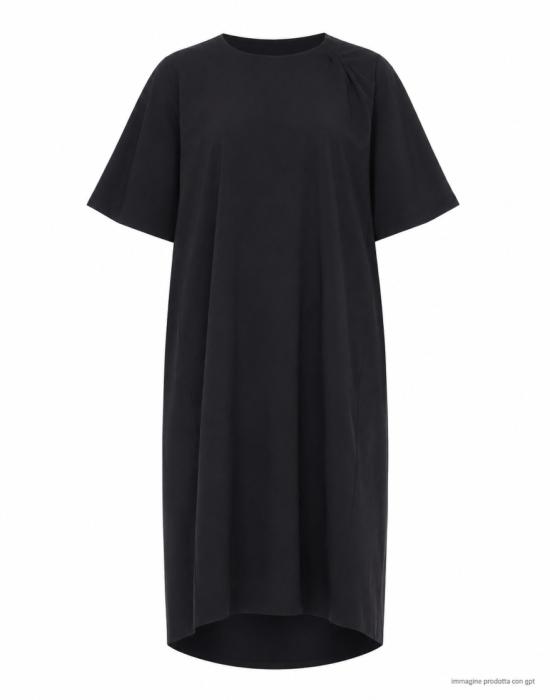 26FW 히라 미디 원피스 W124 Black