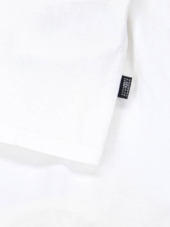 26SS MM6 메종마르지엘라 탑 S62GD0212 M20108101 White - MM6 MAISON MARGIELA
