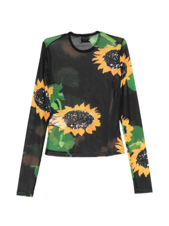 26SS 모스키노 탑 A12093250 Black - MOSCHINO