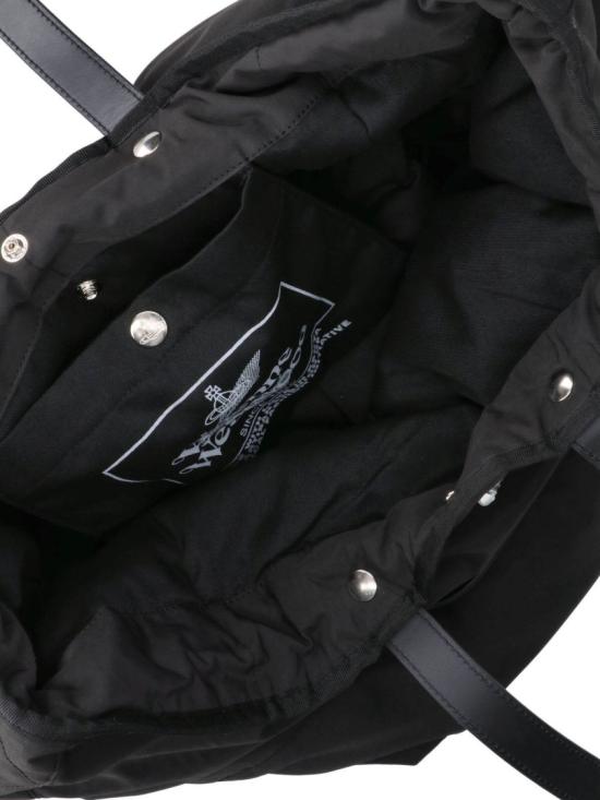 25FW 비비안웨스트우드 토트백 4205007GU W019EN403 Black - VIVIENNE WESTWOOD