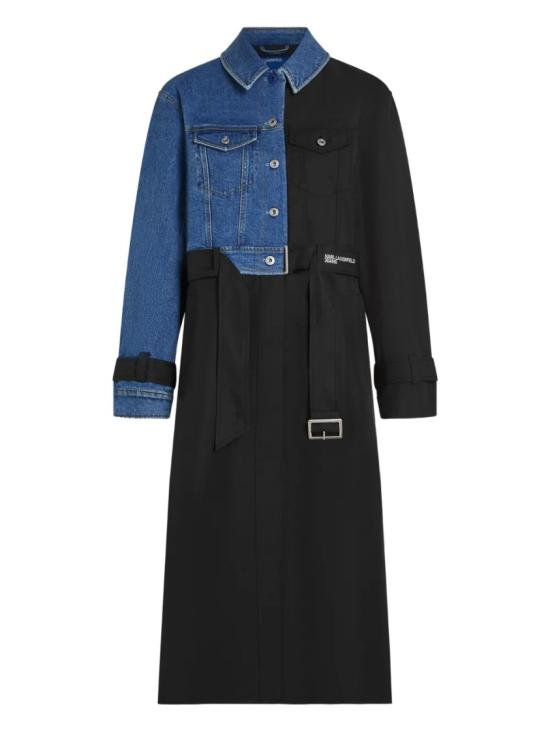 26SS 칼라거펠트 코트 B1W15028 Black
