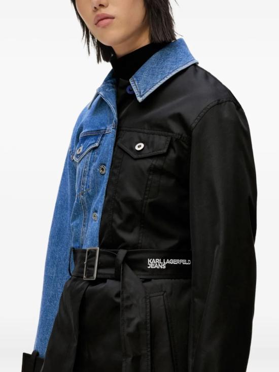 26SS 칼라거펠트 코트 B1W15028 Black - KARL LAGERFELD