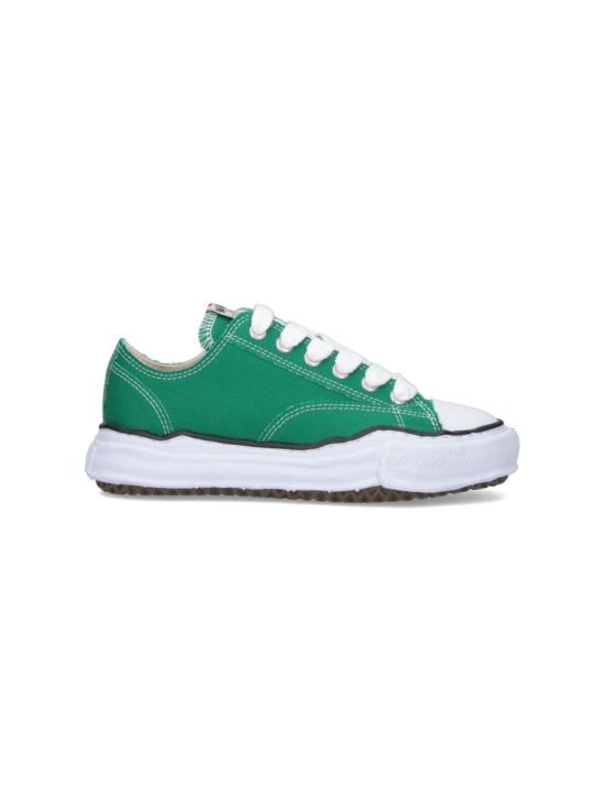 26SS 메종 미하라 야스히로 피터슨 OG 솔 캔버스 로우 A01FW702CL GREEN
