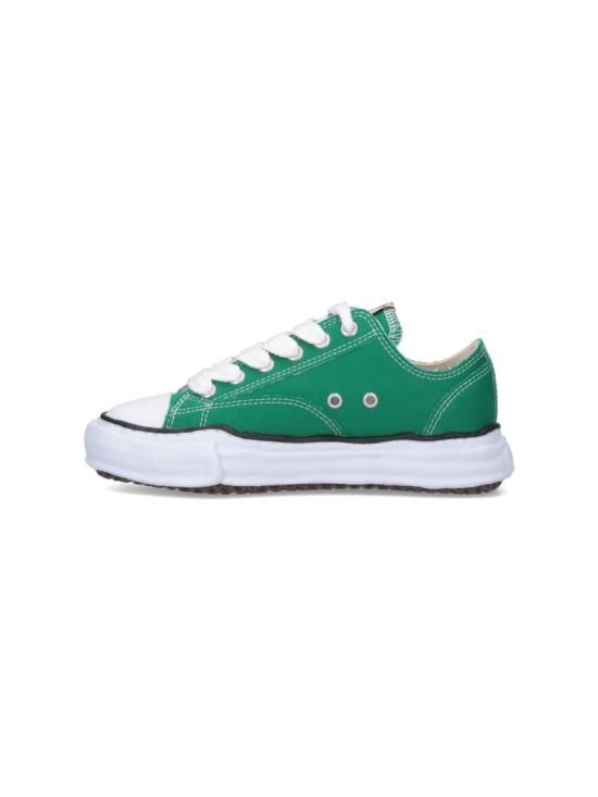 26SS 메종 미하라 야스히로 피터슨 OG 솔 캔버스 로우 A01FW702CL GREEN - MAISON MIHARA YASUHIRO