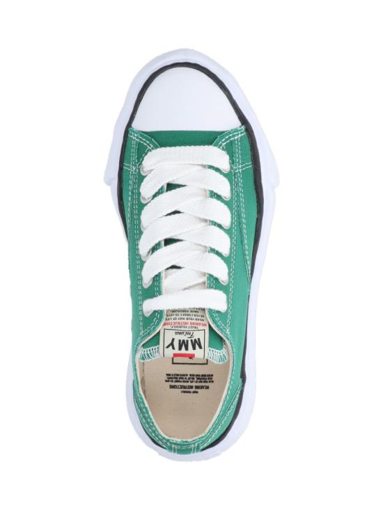 26SS 메종 미하라 야스히로 피터슨 OG 솔 캔버스 로우 A01FW702CL GREEN - MAISON MIHARA YASUHIRO