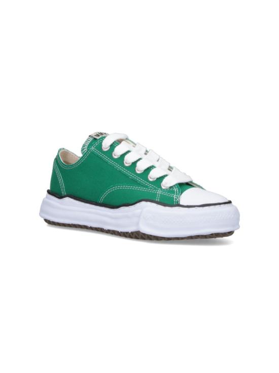 26SS 메종 미하라 야스히로 피터슨 OG 솔 캔버스 로우 A01FW702CL GREEN - MAISON MIHARA YASUHIRO