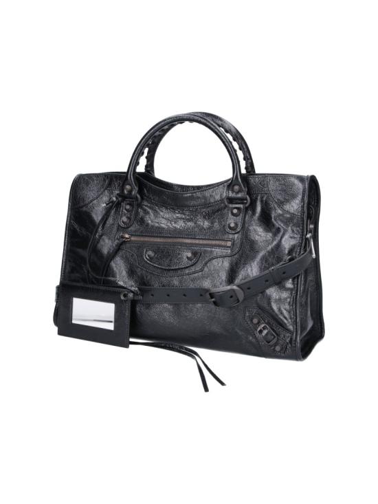 26SS 발렌시아가 르 시티 백 865760 2ACFH1000 Black - BALENCIAGA