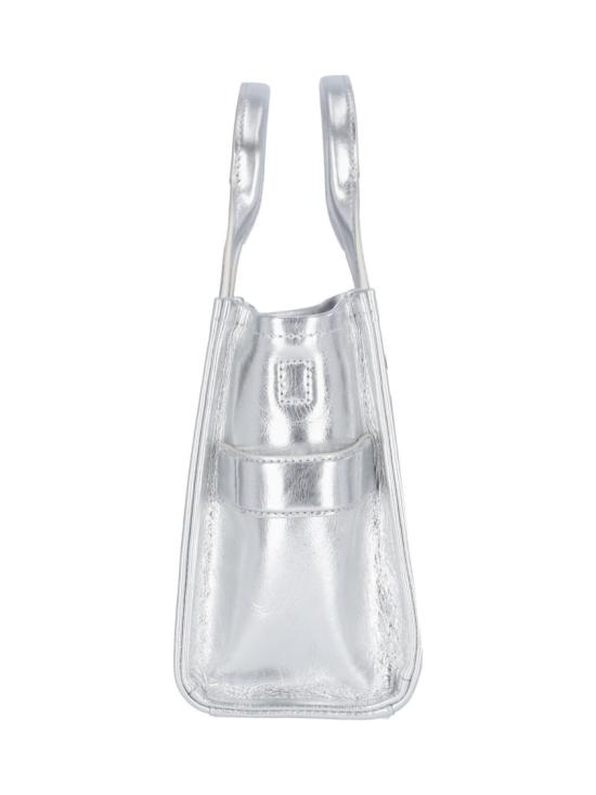 26SS 마크제이콥스 메탈릭 스몰 토트백 2F3HTT004H01039 Silver - MARC JACOBS