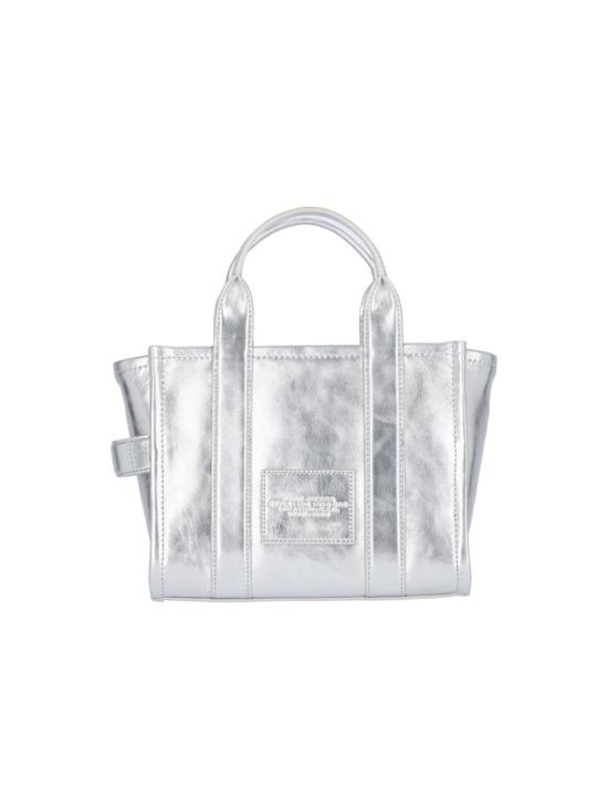 26SS 마크제이콥스 메탈릭 스몰 토트백 2F3HTT004H01039 Silver - MARC JACOBS