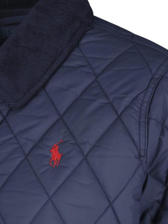 26SS 폴로 랄프로렌 포니 자수 퀼팅 자켓 211 965336002 Blue - POLO RALPH LAUREN
