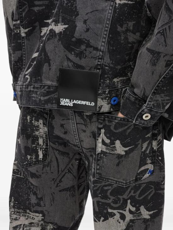 26SS 칼라거펠트 데님 B1M14033 Grey - KARL LAGERFELD