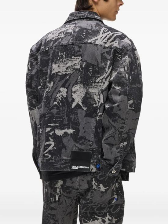 26SS 칼라거펠트 데님 B1M14033 Grey - KARL LAGERFELD
