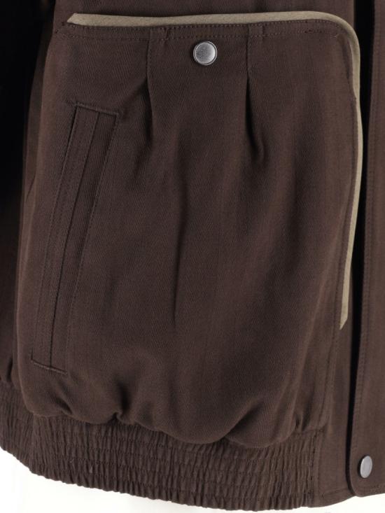 25FW 키코 코스타디노브 자켓 KKAW25J1041 Brown - KIKO KOSTADINOV