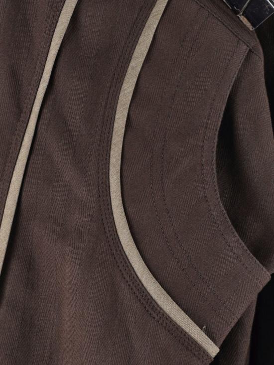 25FW 키코 코스타디노브 자켓 KKAW25J1041 Brown - KIKO KOSTADINOV