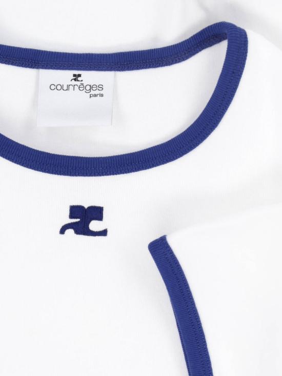 26SS 쿠레쥬 탑 125JTS017JS0203B257 White - COURREGES