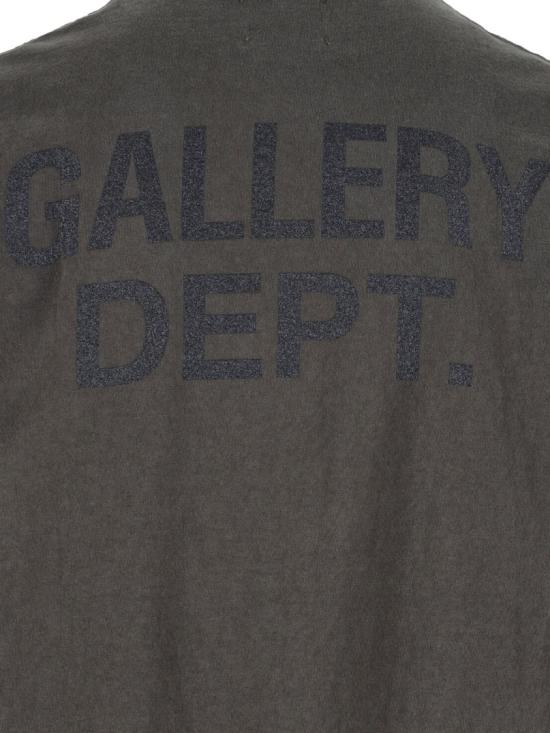 26SS 갤러리 디파트먼트 반팔 티셔츠 TOP043WASHED BLACK Black - GALLERY DEPT