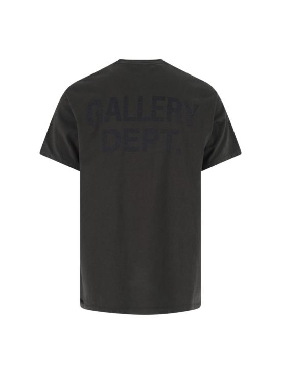 26SS 갤러리 디파트먼트 반팔 티셔츠 TOP043WASHED BLACK Black - GALLERY DEPT