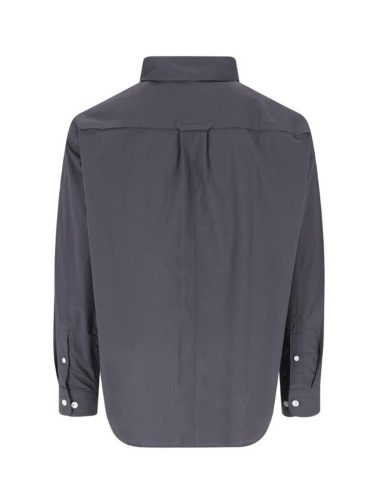 26SS 엠에프펜 긴팔 셔츠 M126 002MUSHROOM MICRO STRUCTURE Grey - MFPEN