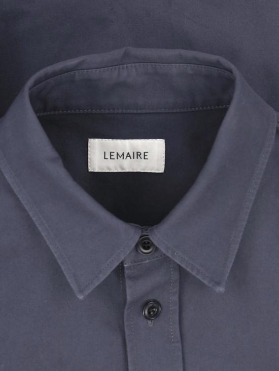 25FW 르메르 긴팔 셔츠 OV1025 LF1452BK871 Blue - LEMAIRE