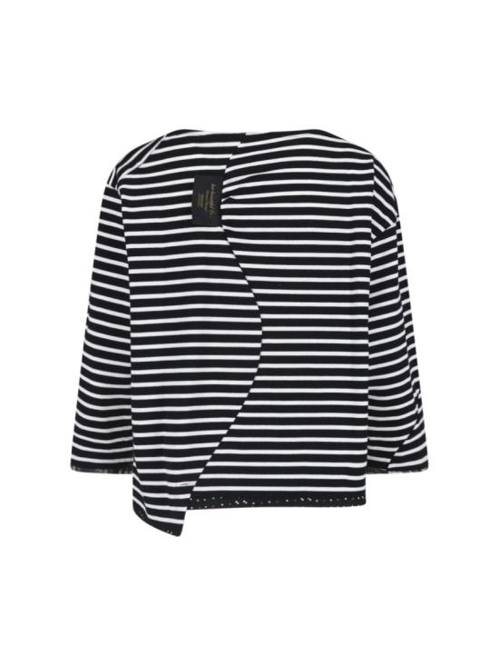 26SS 언더커버 탑 UC1F1802 1BLK BORDER Black - UNDERCOVER
