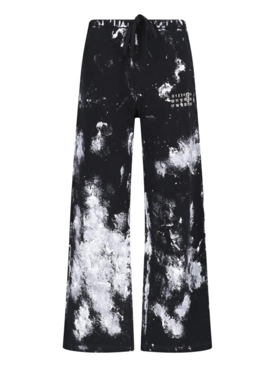 26SS MM6 메종마르지엘라 스트레이트 팬츠 S62KB0263 M25014900 Black
