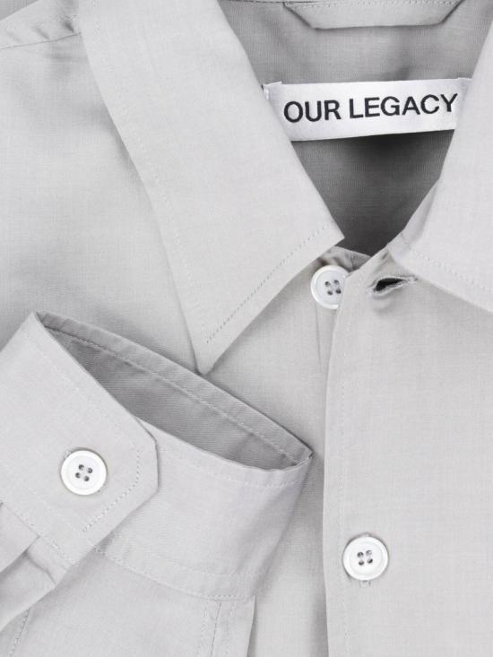 26SS 아워레가시 긴팔 셔츠 M2262EWGWILLOW GREY SOFTFLOW TENCEL Grey - OUR LEGACY