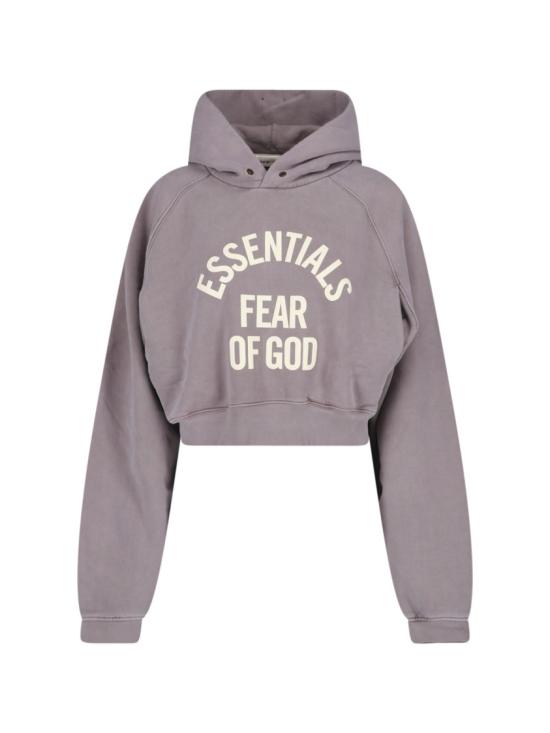26SS 피어오브갓 후드 티셔츠 192SP267352FWFADED MAUVE Grey