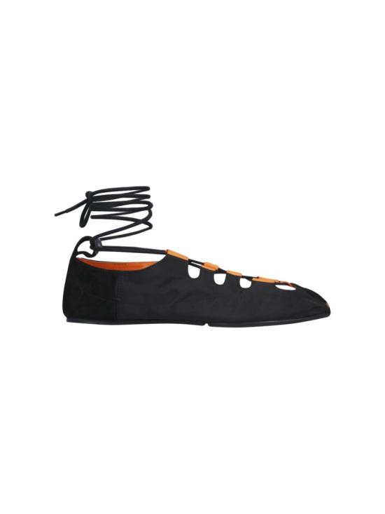 26SS 알라이아 플랫 슈즈 AA3A1030A043999 Black
