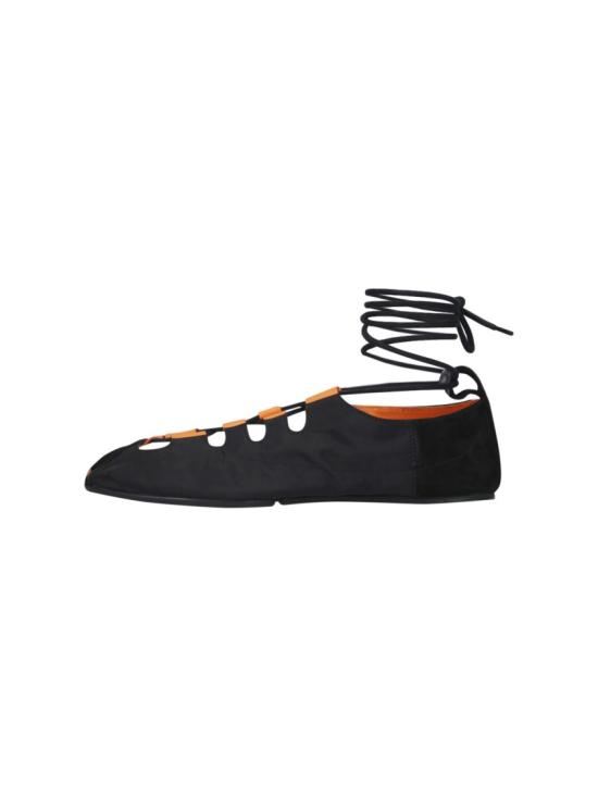 26SS 알라이아 플랫 슈즈 AA3A1030A043999 Black - ALAIA