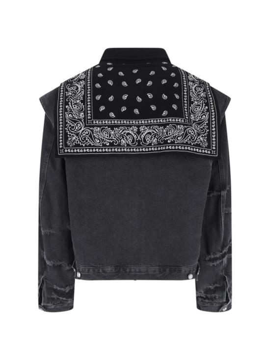 25FW 피디에프 데님 자켓 DFM09027DF119WHBLKWHBLK Black - PDF
