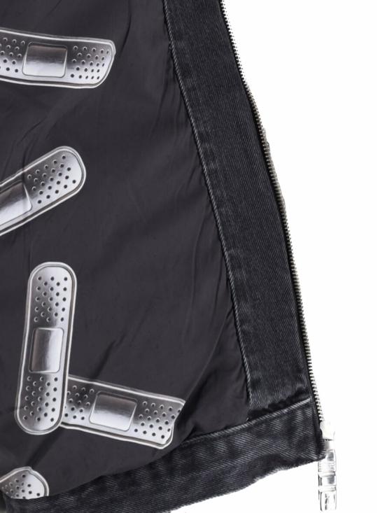 25FW 피디에프 데님 자켓 DFM09027DF119WHBLKWHBLK Black - PDF