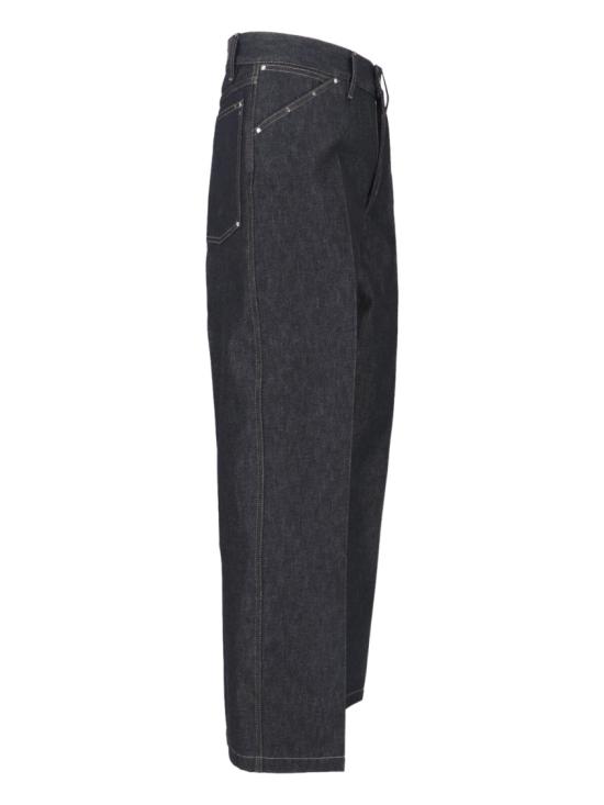 26SS 르메르 스터드 와이드 팬츠 PA1288 LD1061BK965 Grey - LEMAIRE