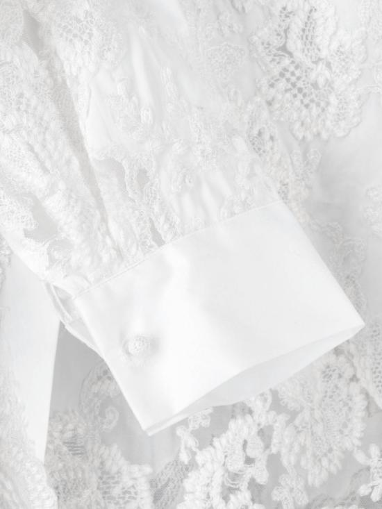 26SS 에르마노 설비노 탑 D482K741APBQP10601 White - ERMANNO SCERVINO