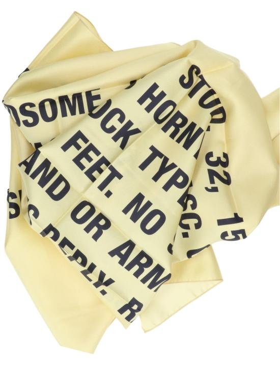 26SS 마틴로즈 머플러/스카프 1191WF08300YLW Yellow - MARTINE ROSE