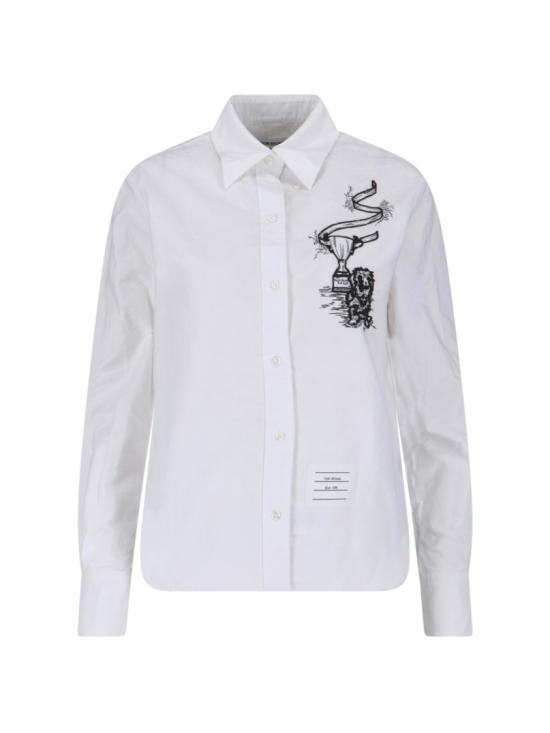  톰브라운 셔츠 FLL215E E1528100 White