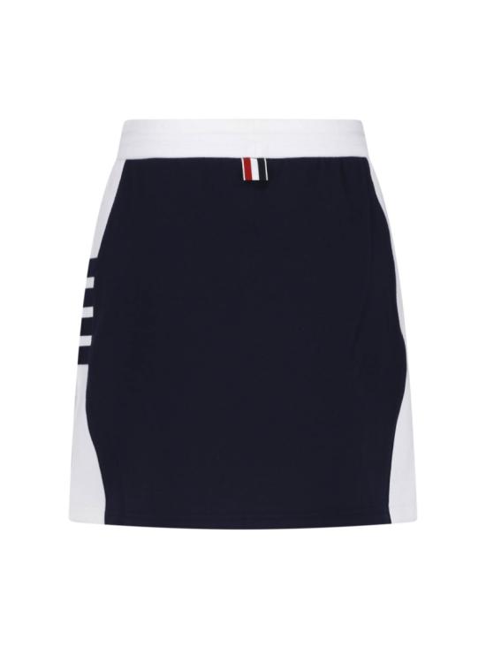 26SS 톰브라운 클래식 4바 저지 미니 스커트 FJK130A 03037415 Neutrals - THOM BROWNE