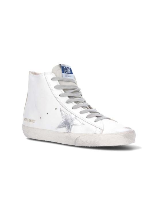 26SS 골든구스 스웨이드 스타 프랜시 스니커즈 GWF00113 F00031910274 White - GOLDEN GOOSE
