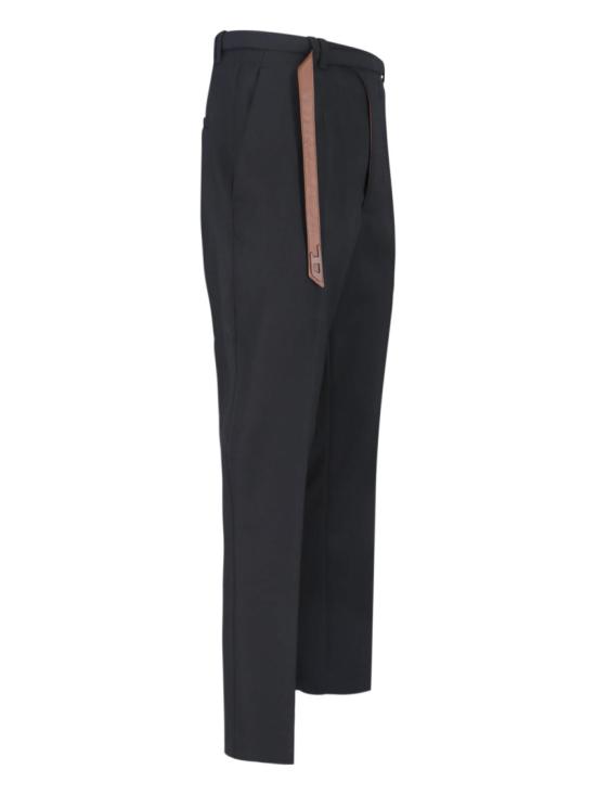 26SS 디젤 P-NEDAR 바이커 벨트 스트랩 테일러드 팬츠 A22877 0WICS9XXA Black - DIESEL