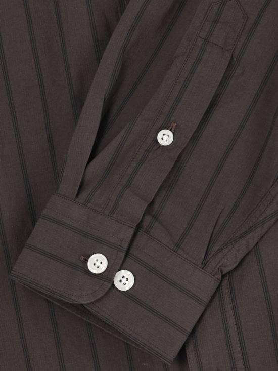26SS 엠에프펜 셔츠 M126 003DARK BROWN TRIPLE STRIPE Brown - MFPEN