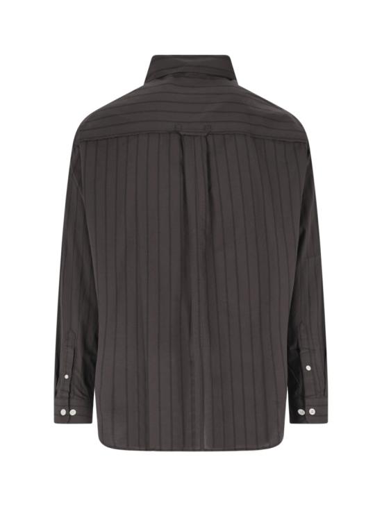 26SS 엠에프펜 셔츠 M126 003DARK BROWN TRIPLE STRIPE Brown - MFPEN