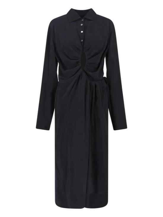 26SS 마르지엘라 롱 원피스 S29DD0057 M35901900 Black