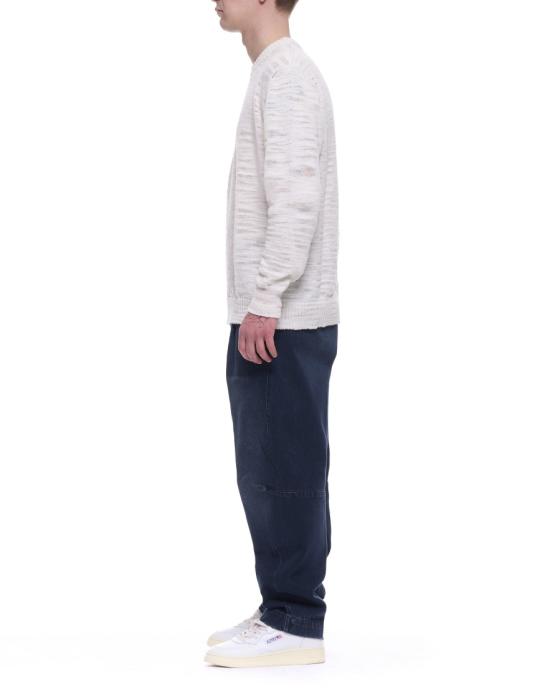 26FW 아토모 팩토리 스웨터 PE26AFU19 White - ATOMO FACTORY
