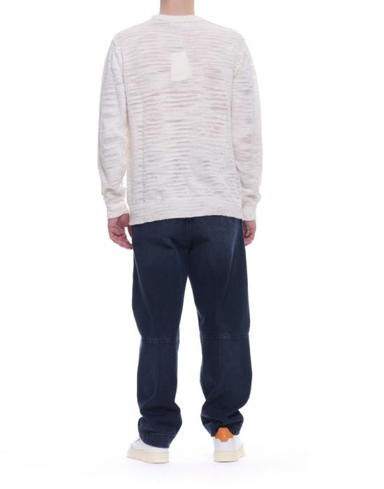 26FW 아토모 팩토리 스웨터 PE26AFU19 White - ATOMO FACTORY